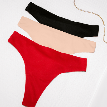 Simply Smooth No Show Thong Cherie - Image 2